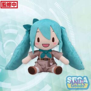 Мягкая игрушка Hatsune Miku Fuwa Petit Hatsune Miku из серии Going Out, версия Zoo, размер M, 22 см