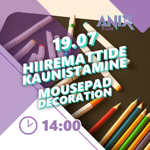 Decorating Mousepads – 19.07.25