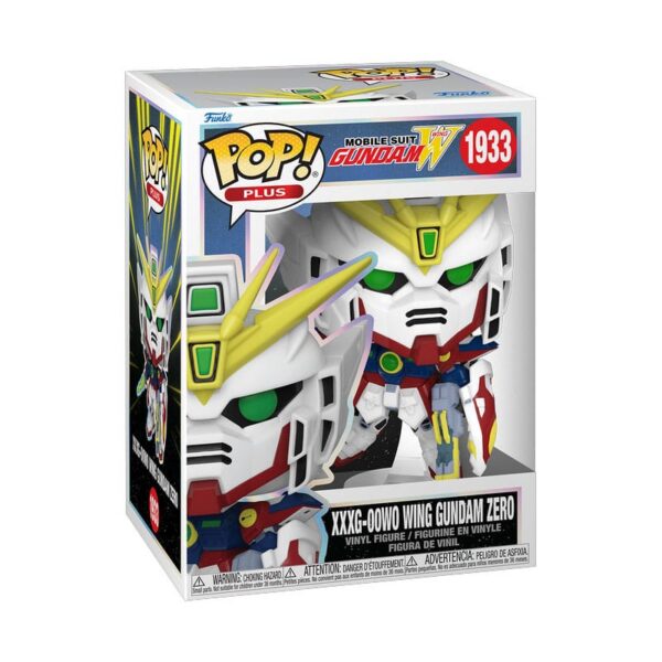 Gundam Wing POP! Plus Animation Vinüülfiguur — Wing Gundam Zero, 9 cm