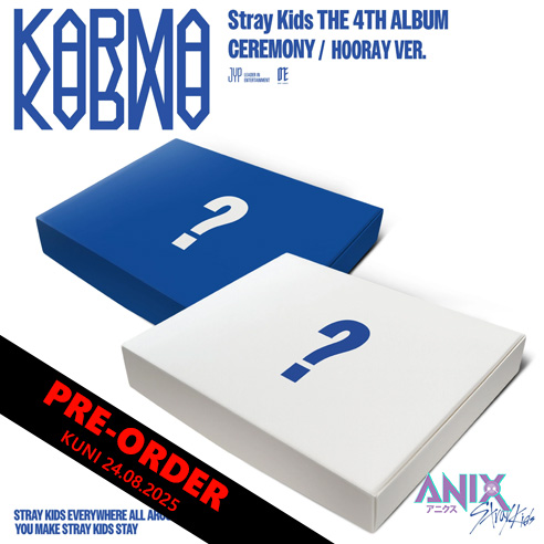 STRAY KIDS — KARMA 4th Album (Случайный). Предзаказ до 24.08.25