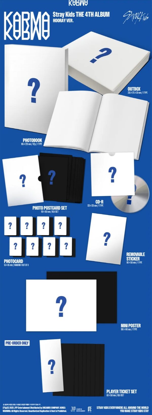 STRAY KIDS — KARMA 4th Album (Random) + BDM POB. Pre-order until 24.08.25