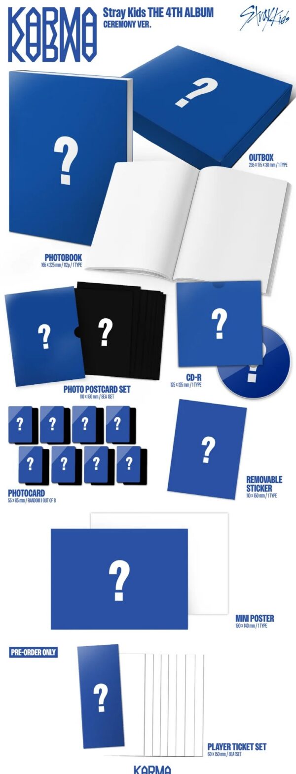 STRAY KIDS — KARMA 4th Album (Random) + BDM POB. Pre-order until 24.08.25