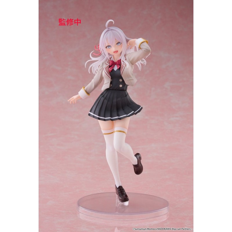 Фигурка Alya Sometimes Hides Her Feelings in Russian Coreful PVC — Alya School Uniform Ver. 18 см