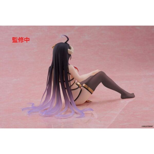 Overlord PVC Statue Desktop Cute Figure Albedo Chinese Dress Ver. Renewal 13 cm