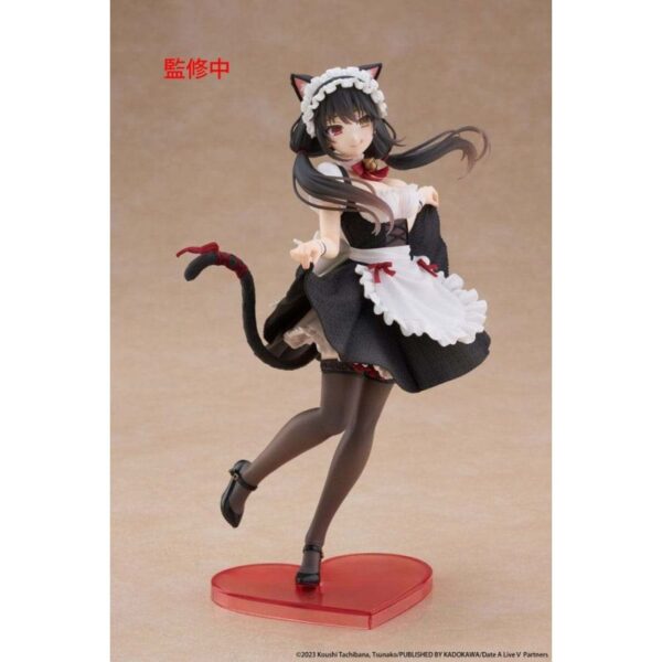 Date A Live V Coreful PVC Statue Kurumi Tokisaki Cat Ear Maid Ver. 18 cm
