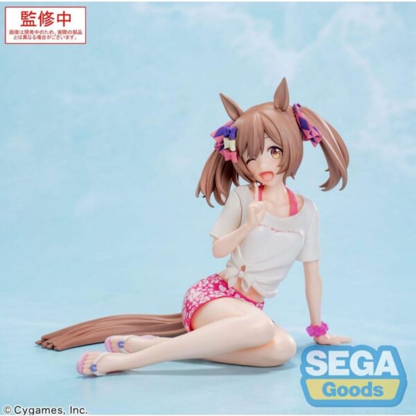 Uma Musume Pretty Derby Yumemirize PVC Statue Smart Falcon Gaze on Me! 14 cm