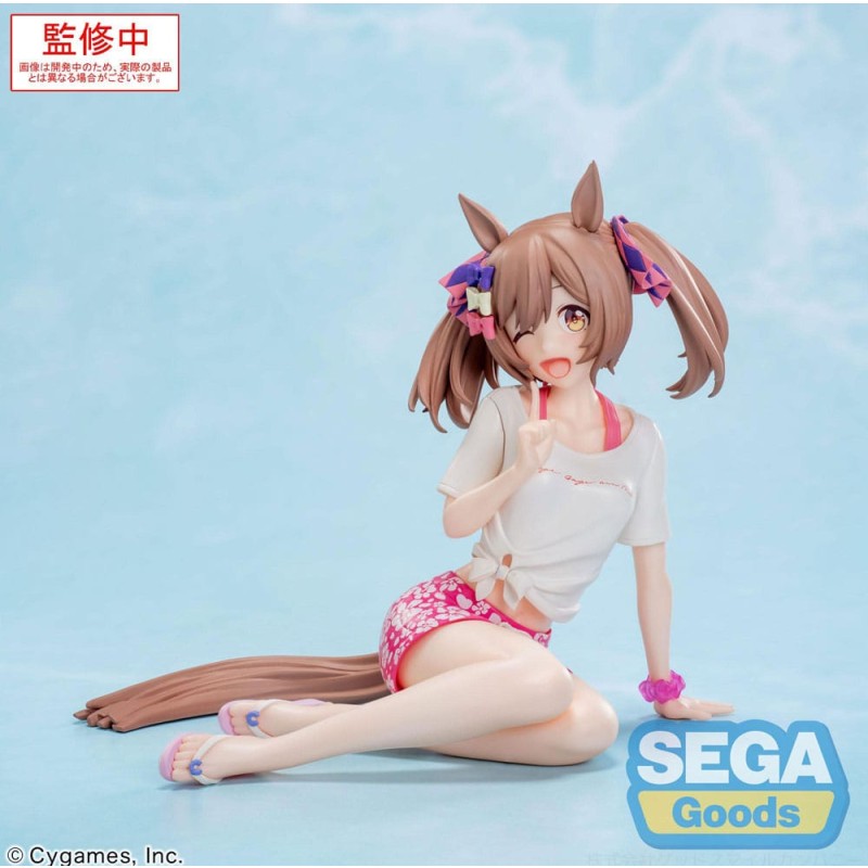 Uma Musume Pretty Derby Yumemirize PVC Statue Smart Falcon Gaze on Me! 14 cm