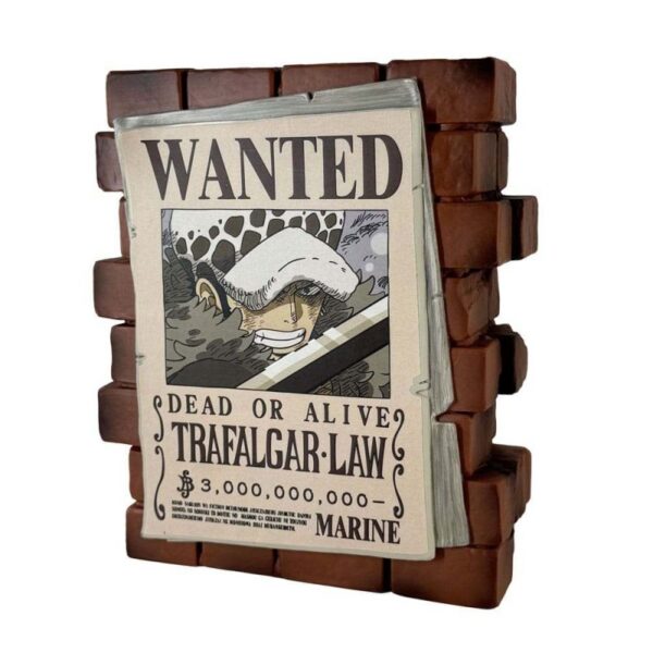 One Piece mündikassa — Law Wanted