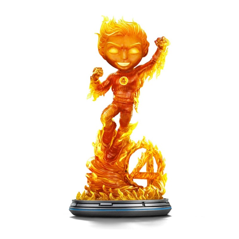Фигурка Fantastic Four Mini Co. из ПВХ — Человек-факел, 21 см
