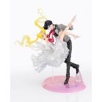Sailor Moon FiguartsZERO Chouette PVC Figuur — Usagi & Tuxedo Mask: Moonlight Glow Edition, 24 cm