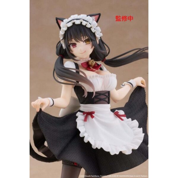Date A Live V Coreful PVC Statue Kurumi Tokisaki Cat Ear Maid Ver. 18 cm