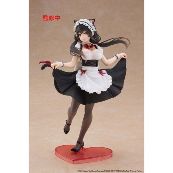 Date A Live V Coreful PVC Statue Kurumi Tokisaki Cat Ear Maid Ver. 18 cm