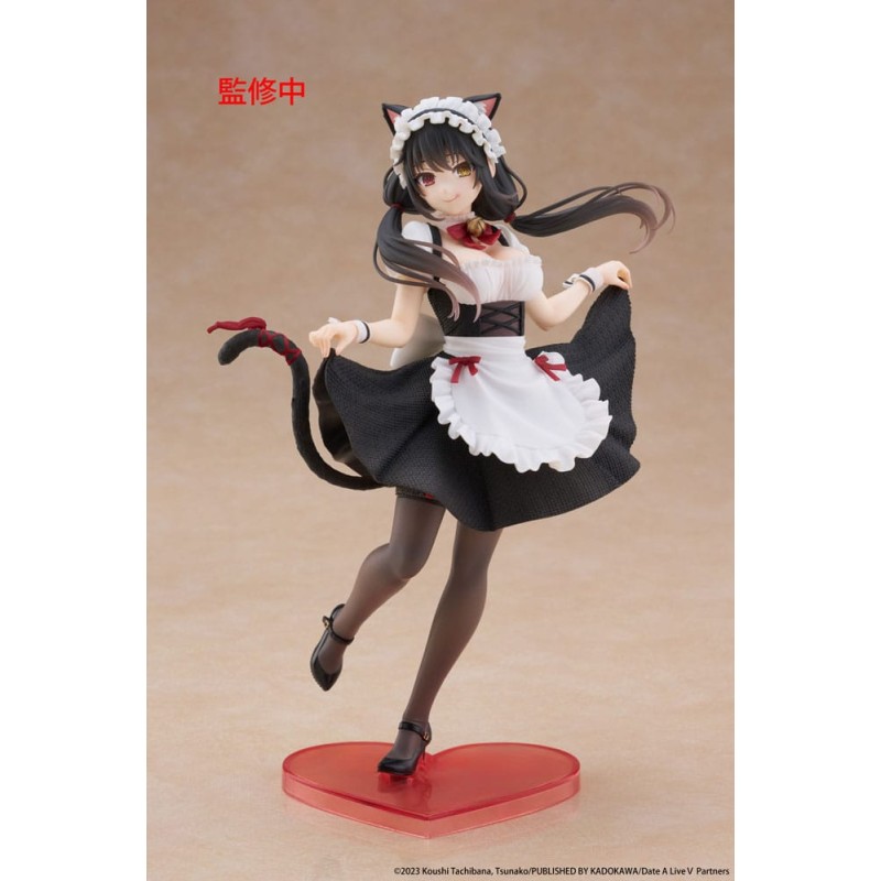 Фигурка Date A Live V Coreful PVC — Kurumi Tokisaki Cat Ear Maid Ver. 18 см