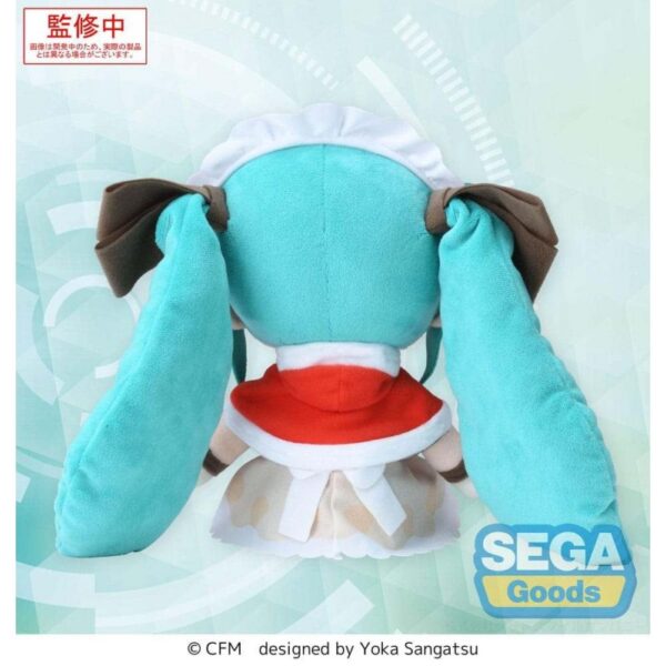 Мягкая игрушка Character Vocal Series 01: Hatsune Miku Fuwa Petit — Hatsune Miku, рождественская версия 2025, размер M, 22 см