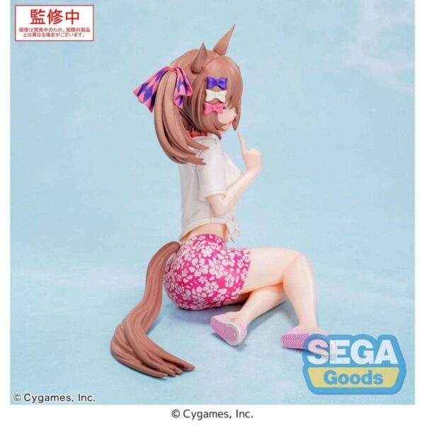 Uma Musume Pretty Derby Yumemirize PVC Statue Smart Falcon Gaze on Me! 14 cm