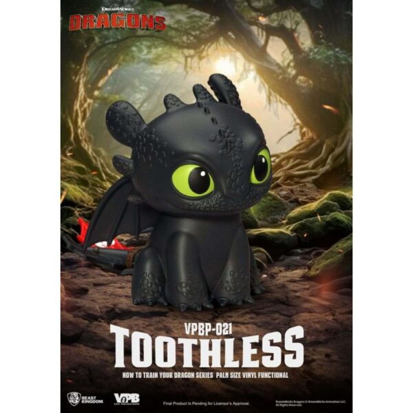 Rahakassa "How to Train Your Dragon" — Toothless, 12 cm