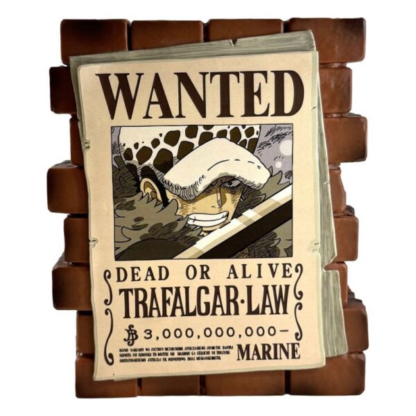 One Piece mündikassa — Law Wanted