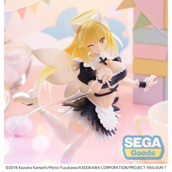 A Certain Scientific Railgun T Luminasta PVC Statue Misaki Shokuhou Fallen Angel Maid 20 cm