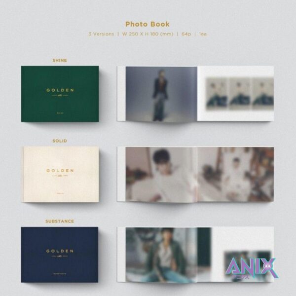 BTS jungkook [GOLDEN] - valge versioon