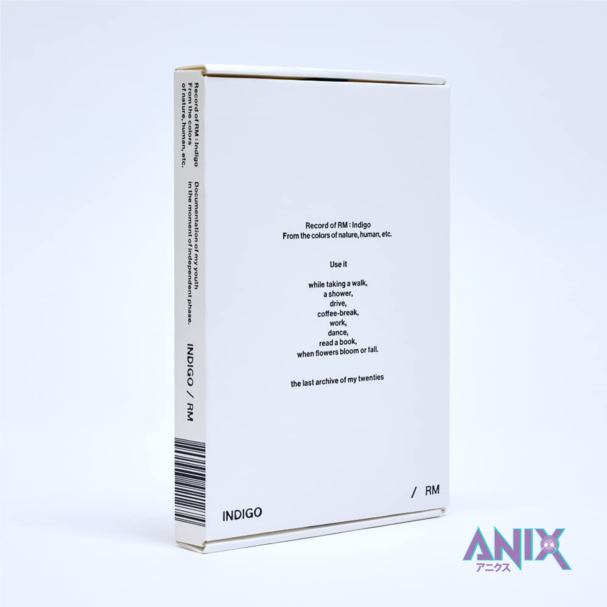 BTS: RM - [INDIGO] BOOK version