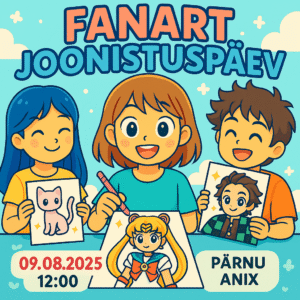 FANART Drawing Day at Pärnu Anix 10.07.2025