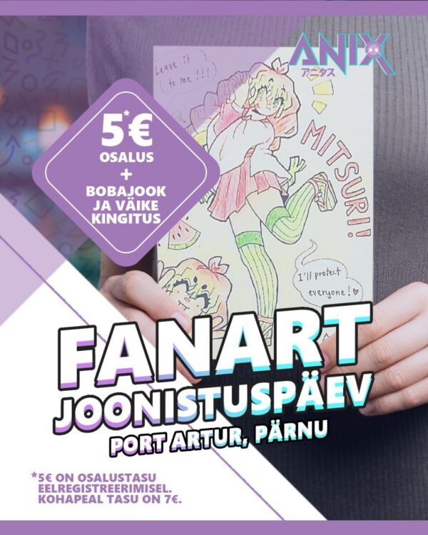 FANART JOONISTUPÄEV PÄRNU ANIXIS 30.08.2025