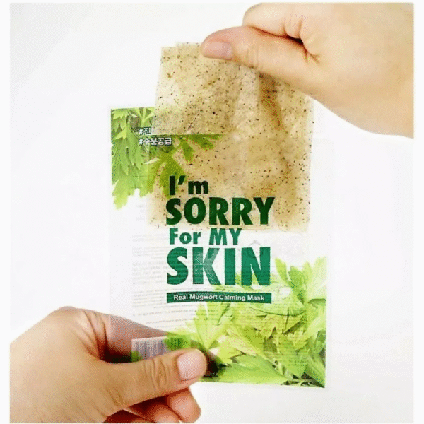 I’m Sorry For My Skin Real Mugwort Calming Mask