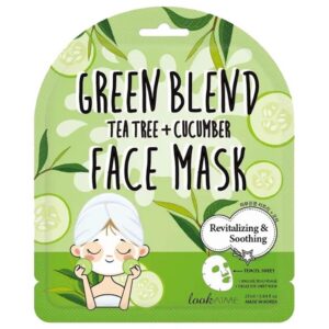LookATME Tencel Tea Tree + Cucumber Face Mask 25ml