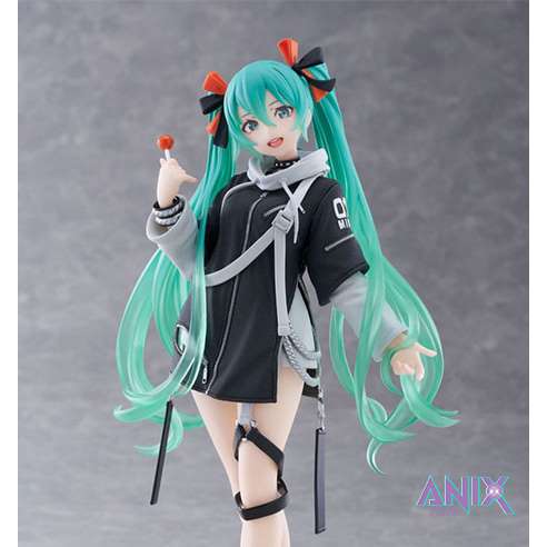 Фигурка Hatsune Miku Wonderland PVC Fashion Punk Ver. 18 cm