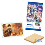 Bandai Genshin Sticker Wafer 2, 12 g