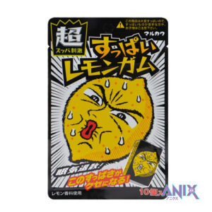 Marukawa Sour Lemon Gum 10 pcs, 45 g