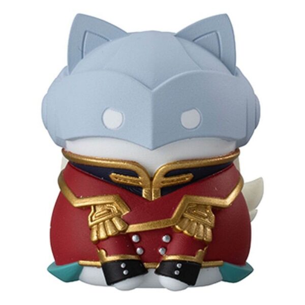 Mobile Suit Gundam Mega Cat Project New Mobile Report Gundam Wing Nyandam Trading Figure Cats Transformation Mission Accomplished! 3 cm Assortment (8)