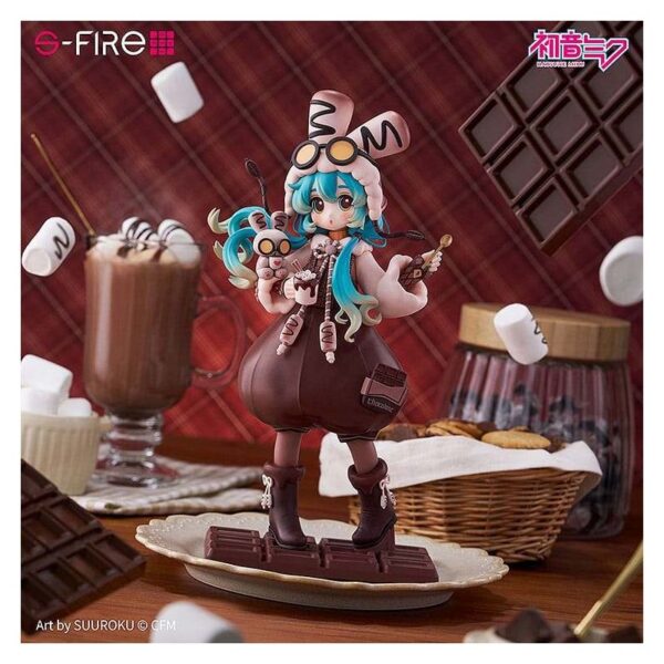 Character Vocal Series 01: Hatsune Miku PVC Statue Hatsune Miku Marshmallow Hot Cocoa 22 cm