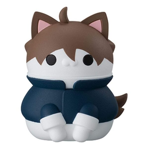 Mobile Suit Gundam Mega Cat Project New Mobile Report Gundam Wing Nyandam Trading Figure Cats Transformation Mission Accomplished! 3 cm Assortment (8)