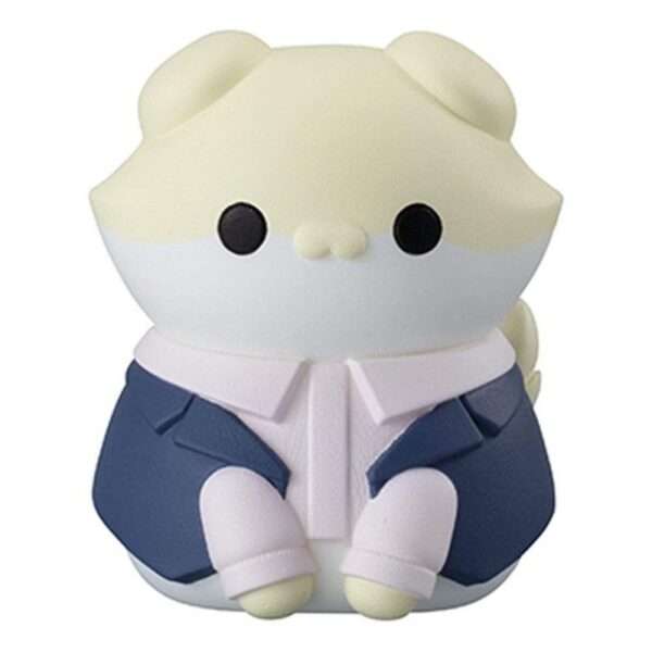 Mobile Suit Gundam Mega Cat Project New Mobile Report Gundam Wing Nyandam Trading Figure Cats Transformation Mission Accomplished! 3 cm Assortment (8)