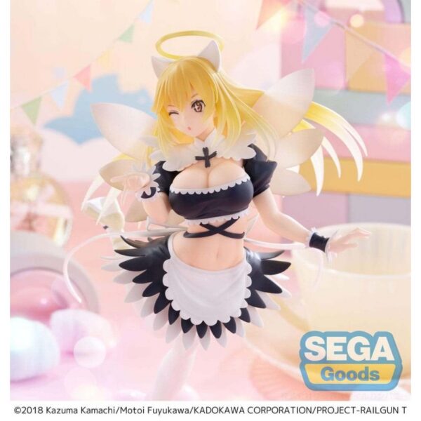 A Certain Scientific Railgun T Luminasta PVC Statue Misaki Shokuhou Fallen Angel Maid 20 cm