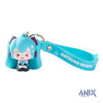 Moeyu Hatsune Miku Squinting Eyes 3D pehme ripats