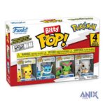 Pokémon Bitty POP! Vinüülfiguuride 4-pakk, Seeria 1, 2 cm