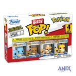 Фигурки Pokémon Bitty POP! 4 штуки, Серия 4, 2 см