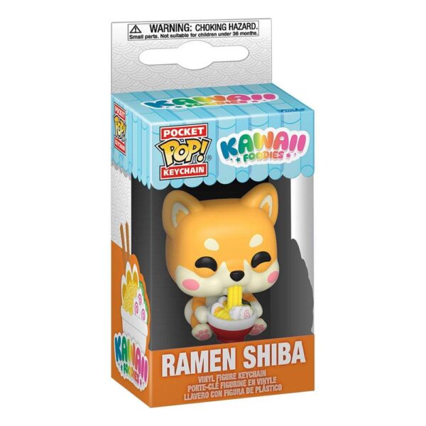 Kawaii Foodies Pocket POP! Võtmehoidja Ramen Shiba 4 cm