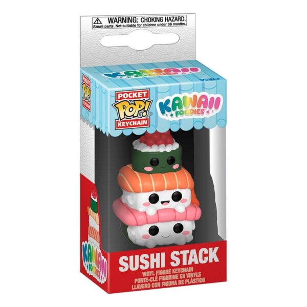 Kawaii Foodies Pocket POP! Võtmehoidja Sushi Stack 4 cm
