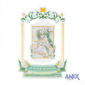 Moeyu Hatsune Miku Lives Like a Summer Flower вращающаяся акриловая фигурка