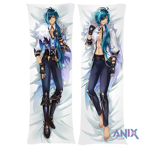 Dakimakura padjapüür, 150x50 cm Genshin Impact, Kaeya