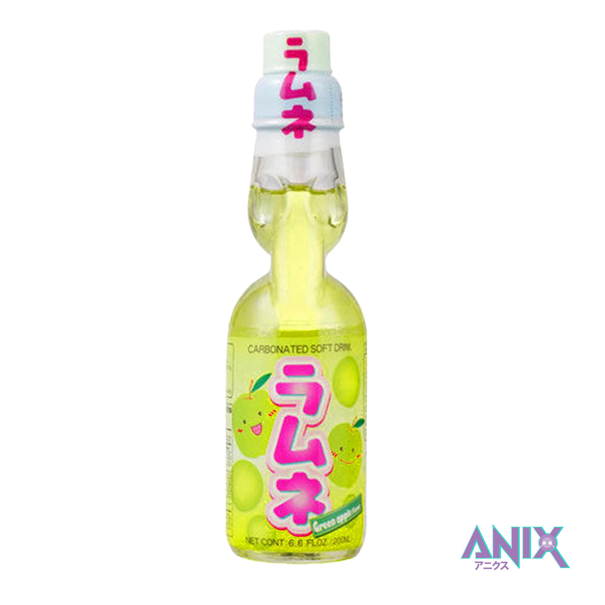 Hata Ramune Apple-Flavored, 200ml