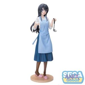 Rascal Does Not Dream of Bunny Girl Senpai Luminasta PVC Figuur Mai Sakurajima põllega, 14 cm