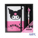 Sanrio Komplekt pastapliiatsi ja päevikuga Gift Set Kuromi