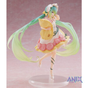 Hatsune Miku PVC Statue Hatsune Miku Wonderland Figure Sleeping Beauty Reissue 18 cm