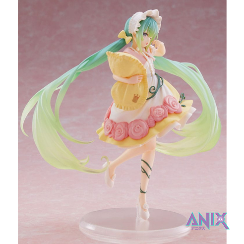 Hatsune Miku PVC Statue Hatsune Miku Wonderland Figure Sleeping Beauty Reissue 18 cm