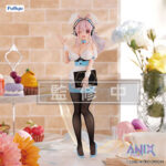 Super Sonico BiCute Bunnies PVC Figure Waitress Light Blue Color Ver. 28 cm