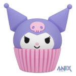 Sanrio Squishy Glo Silicon Лампа Kuromi 15 cm